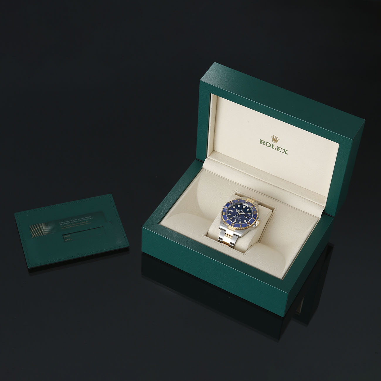 ROLEX(USED)로렉스 서브마리너 콤비 청판 126613LB