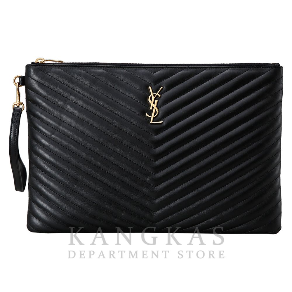 Yves Saint Laurent(USED)생로랑 모노그램 쉐브론 클러치