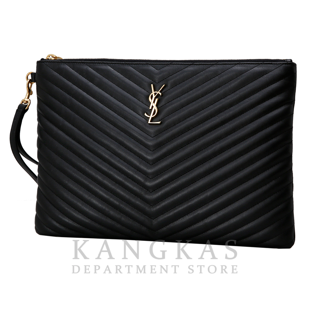 Yves Saint Laurent(USED)생로랑 모노그램 쉐브론 클러치