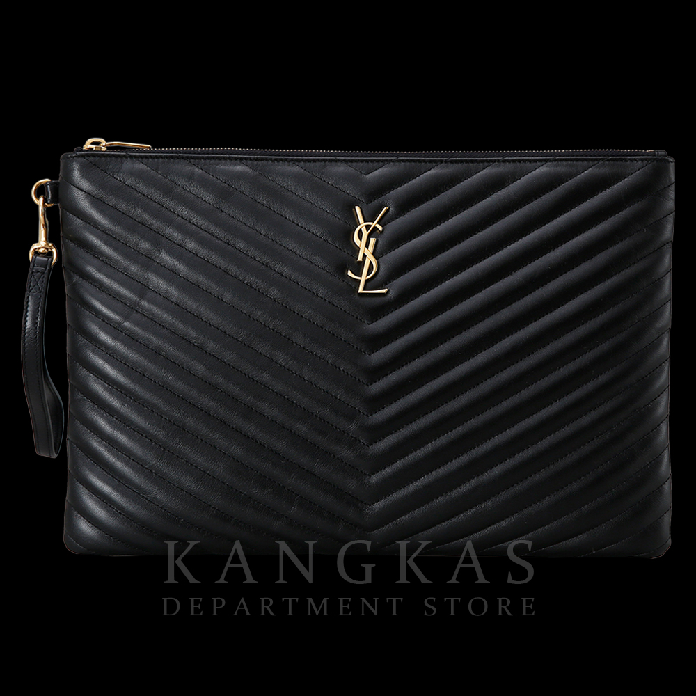 Yves Saint Laurent(USED)생로랑 모노그램 쉐브론 클러치