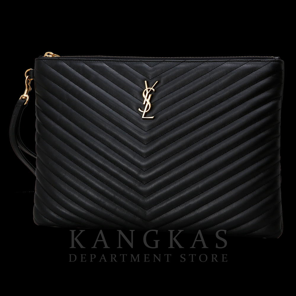 Yves Saint Laurent(USED)생로랑 모노그램 쉐브론 클러치