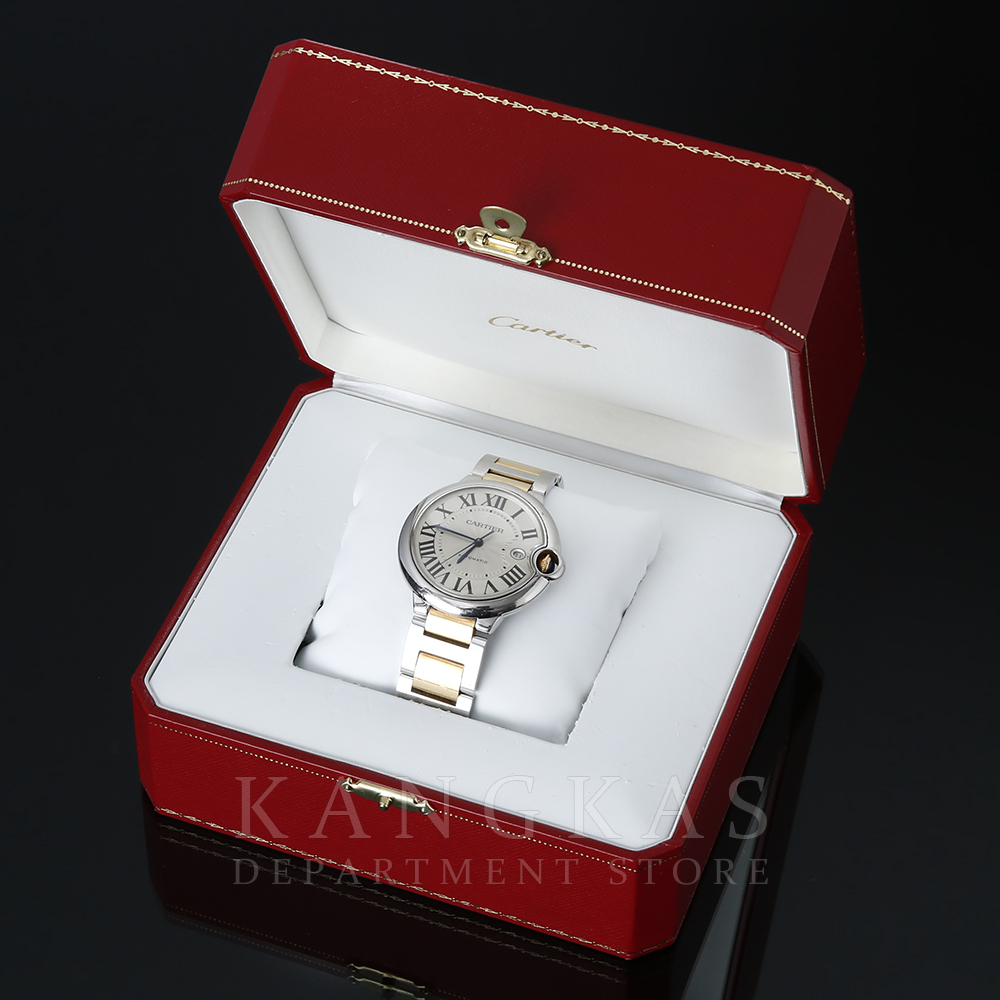 CARTIER(USED)까르띠에 발롱블루 콤비 42