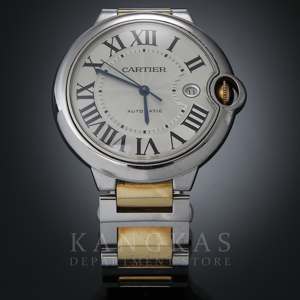 CARTIER(USED)까르띠에 발롱블루 콤비 42