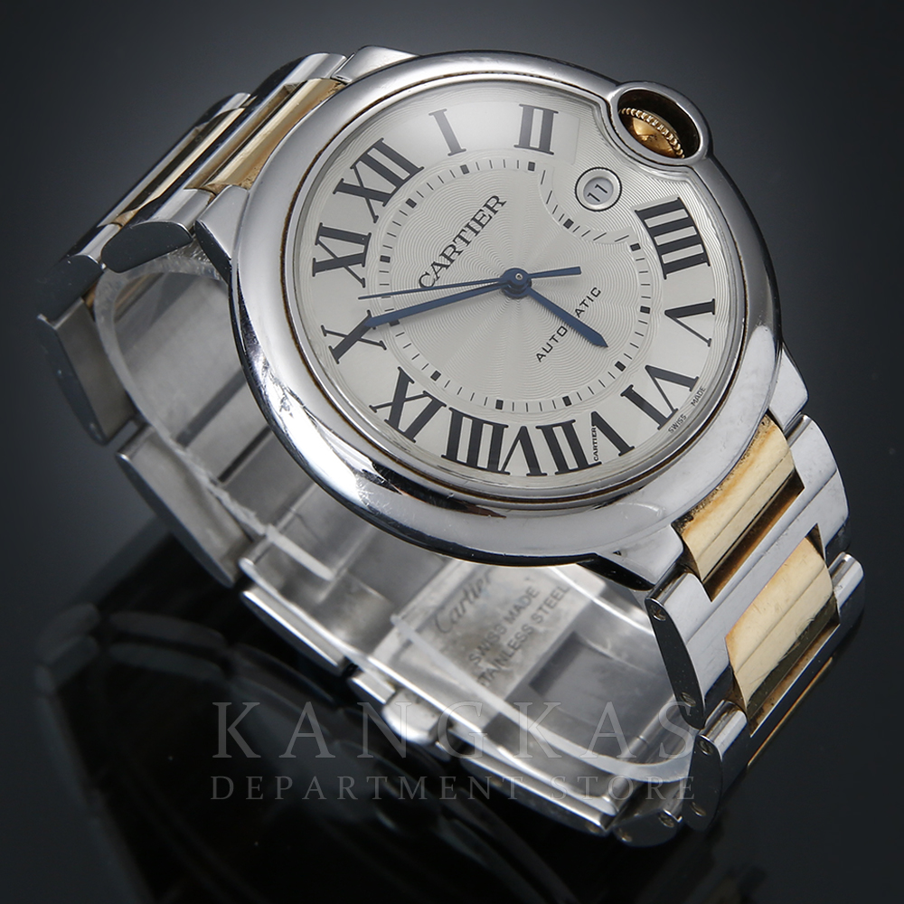 CARTIER(USED)까르띠에 발롱블루 콤비 42