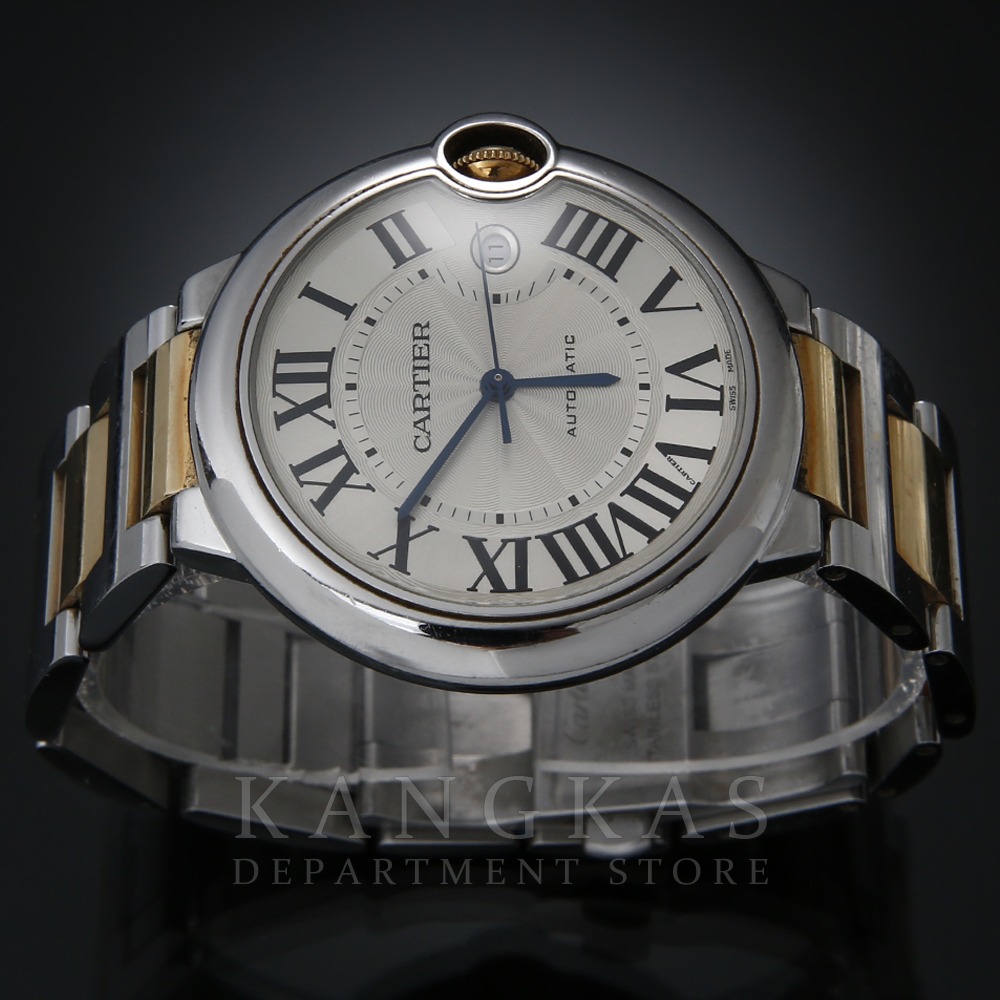 CARTIER(USED)까르띠에 발롱블루 콤비 42