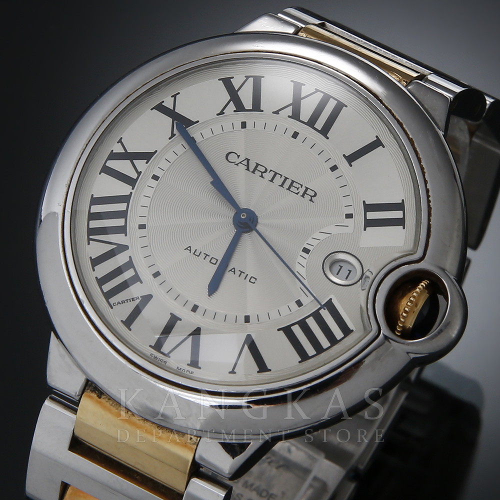 CARTIER(USED)까르띠에 발롱블루 콤비 42