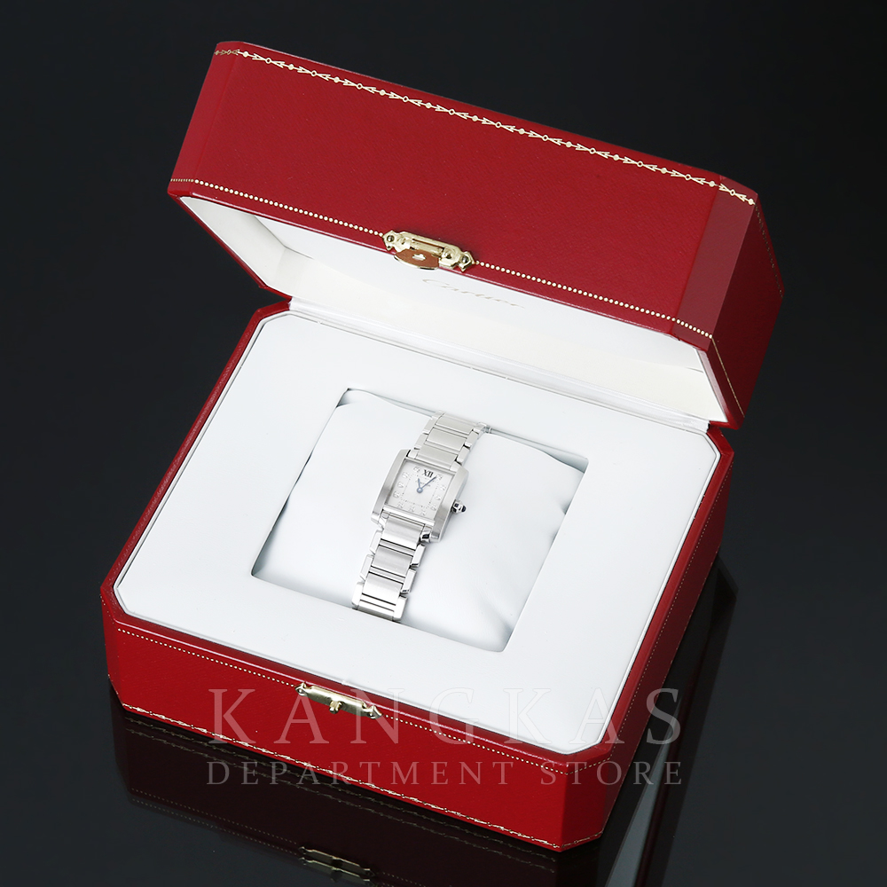 CARTIER(USED)까르띠에 탱크 프랑세스 스틸 스몰