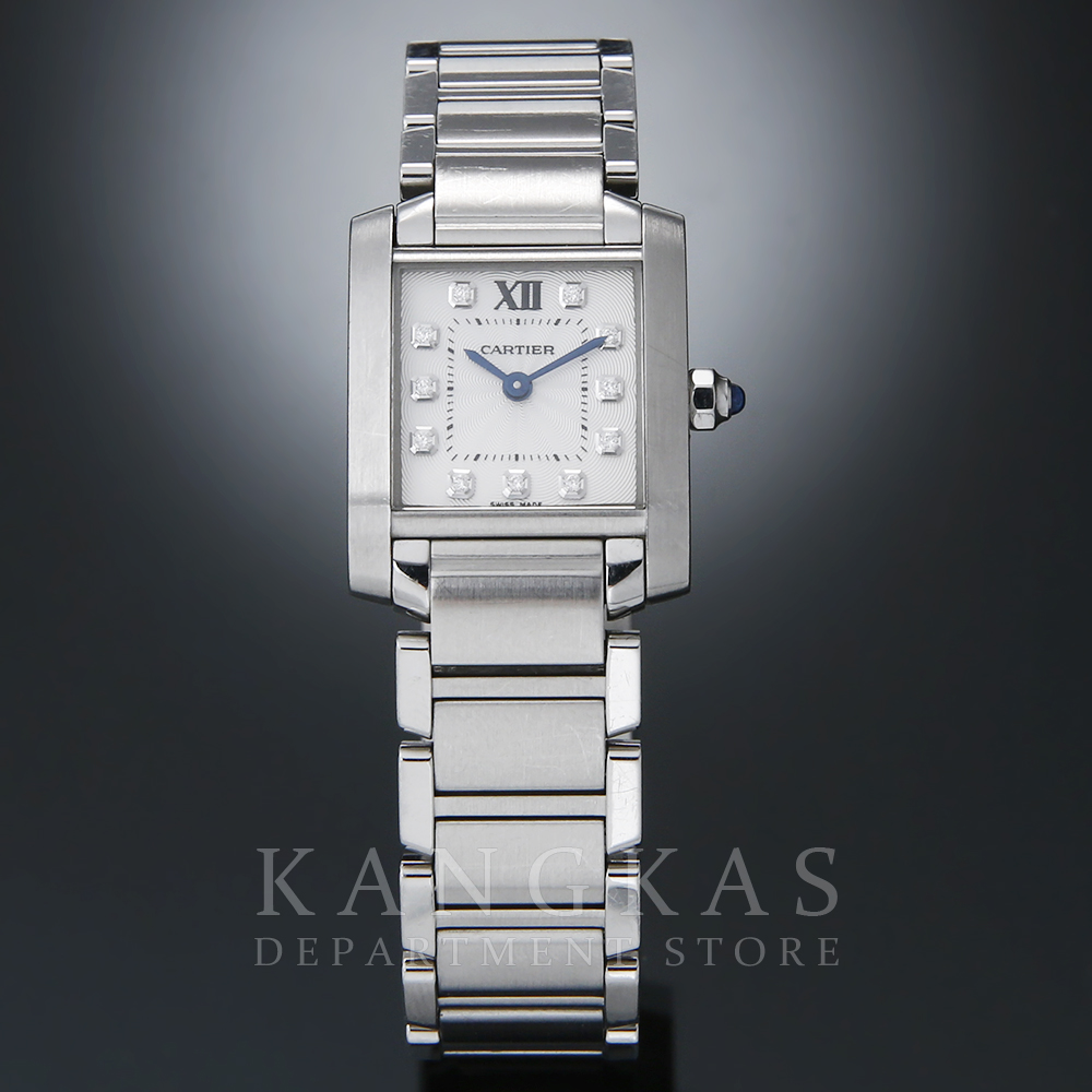 CARTIER(USED)까르띠에 탱크 프랑세스 스틸 스몰