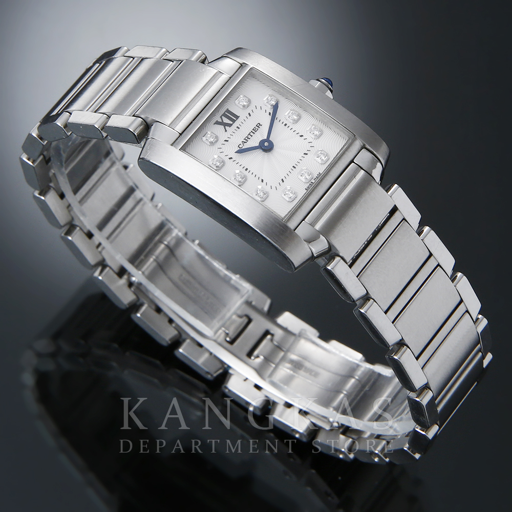 CARTIER(USED)까르띠에 탱크 프랑세스 스틸 스몰