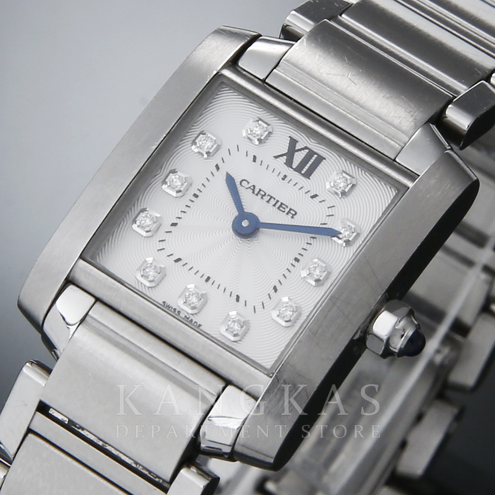CARTIER(USED)까르띠에 탱크 프랑세스 스틸 스몰