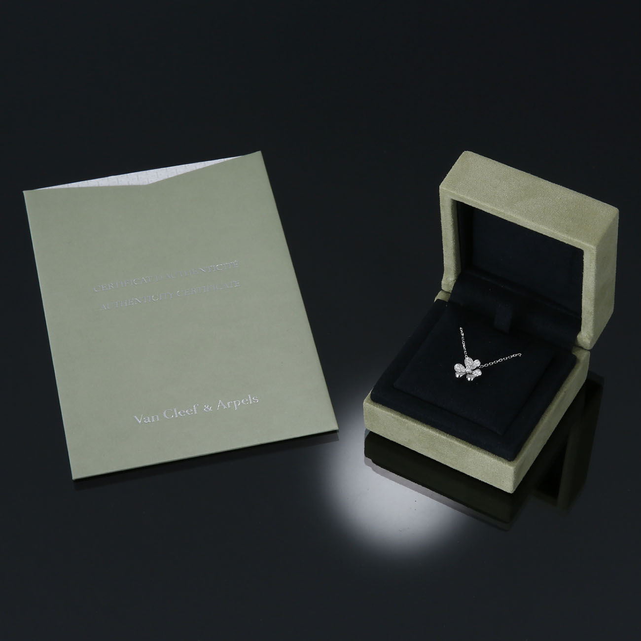 Van Cleef & Arpels(USED) 반클리프앤아펠 프리볼 다이아몬드 파베 네크리스