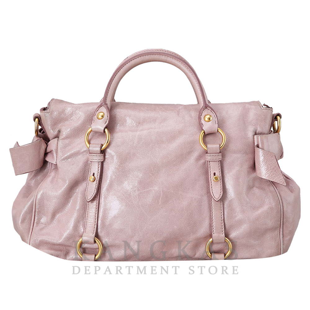 MIU MIU(USED) 미우미우 레더 토트백