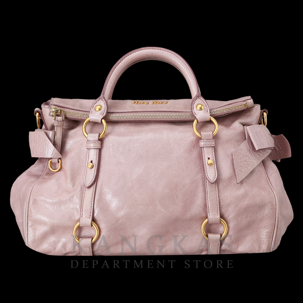 MIU MIU(USED) 미우미우 레더 토트백