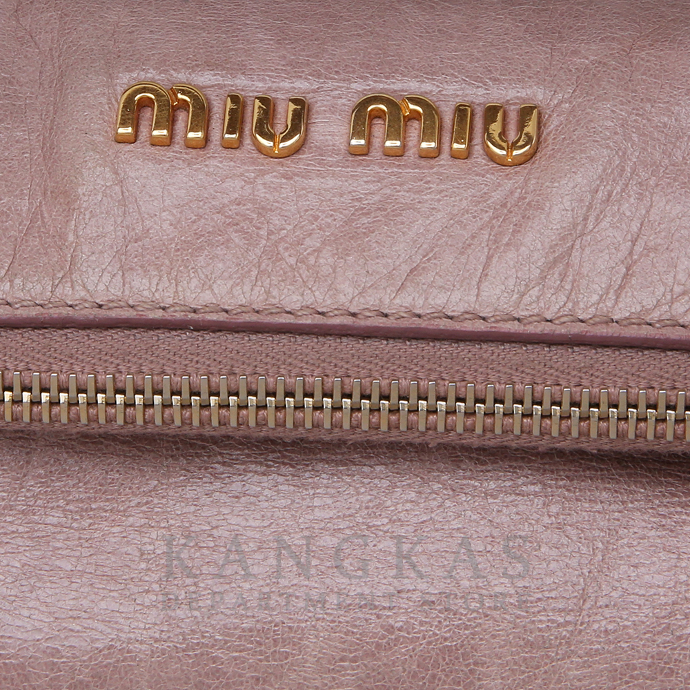 MIU MIU(USED) 미우미우 레더 토트백