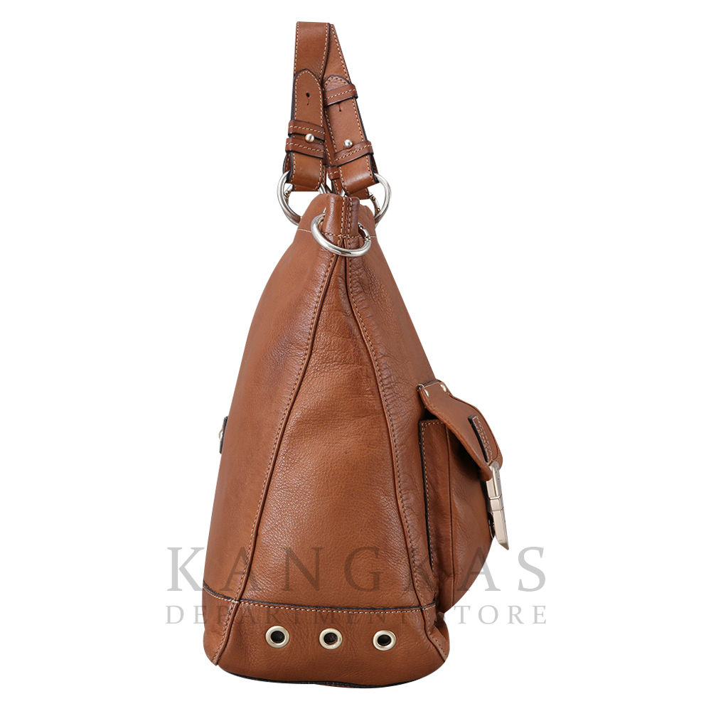 MULBERRY(USED)멀버리 브라운 레더 툐트숄더