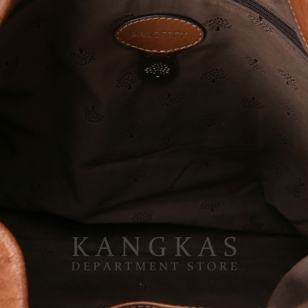 MULBERRY(USED)멀버리 브라운 레더 툐트숄더