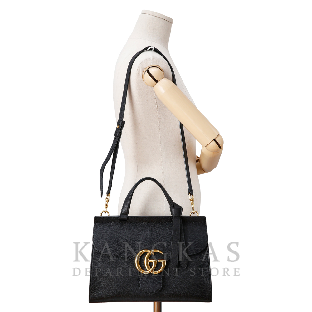 GUCCI(USED)구찌 마몽트 탑핸들 숄더백