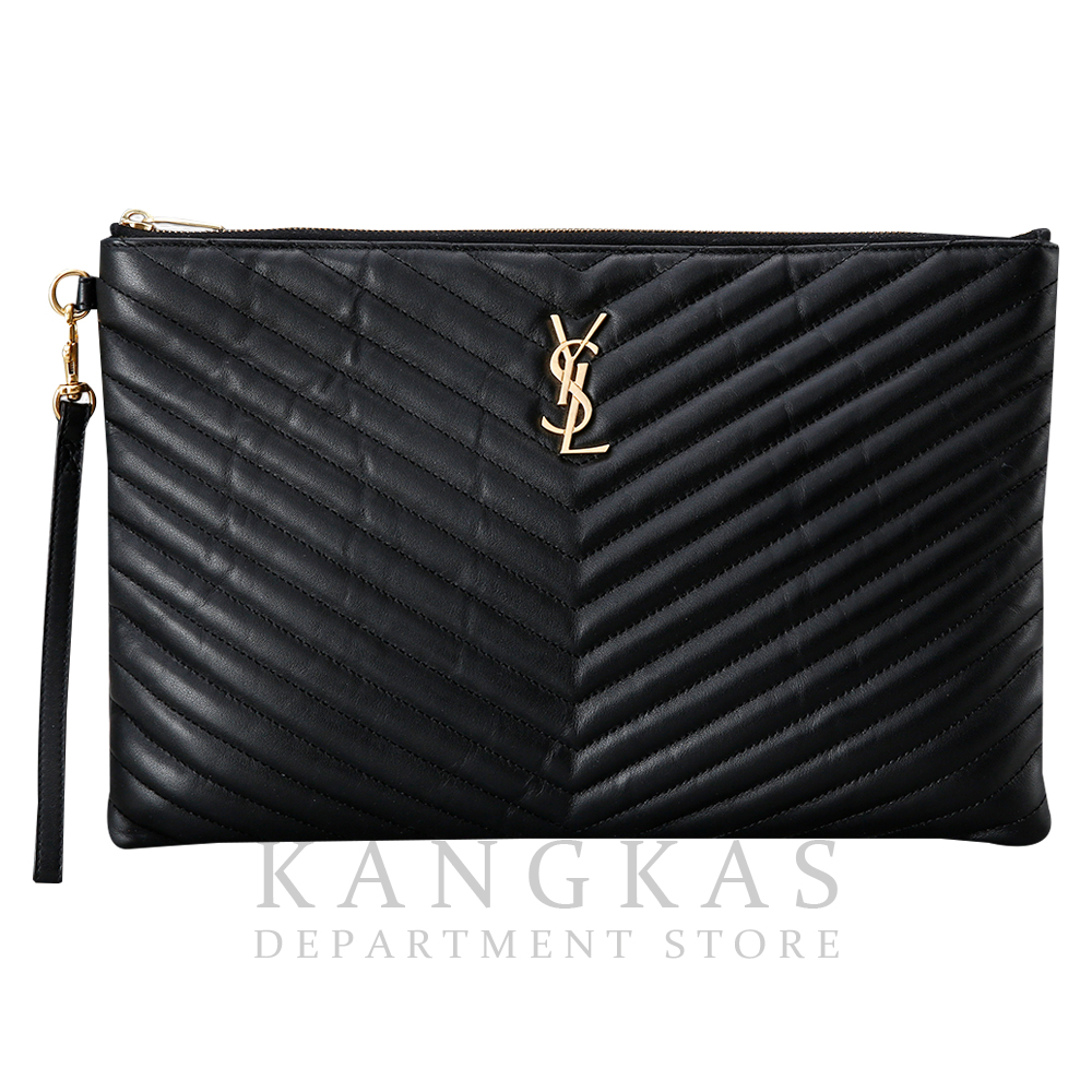 Yves Saint Laurent(USED)생로랑 모노그램 쉐브론 클러치