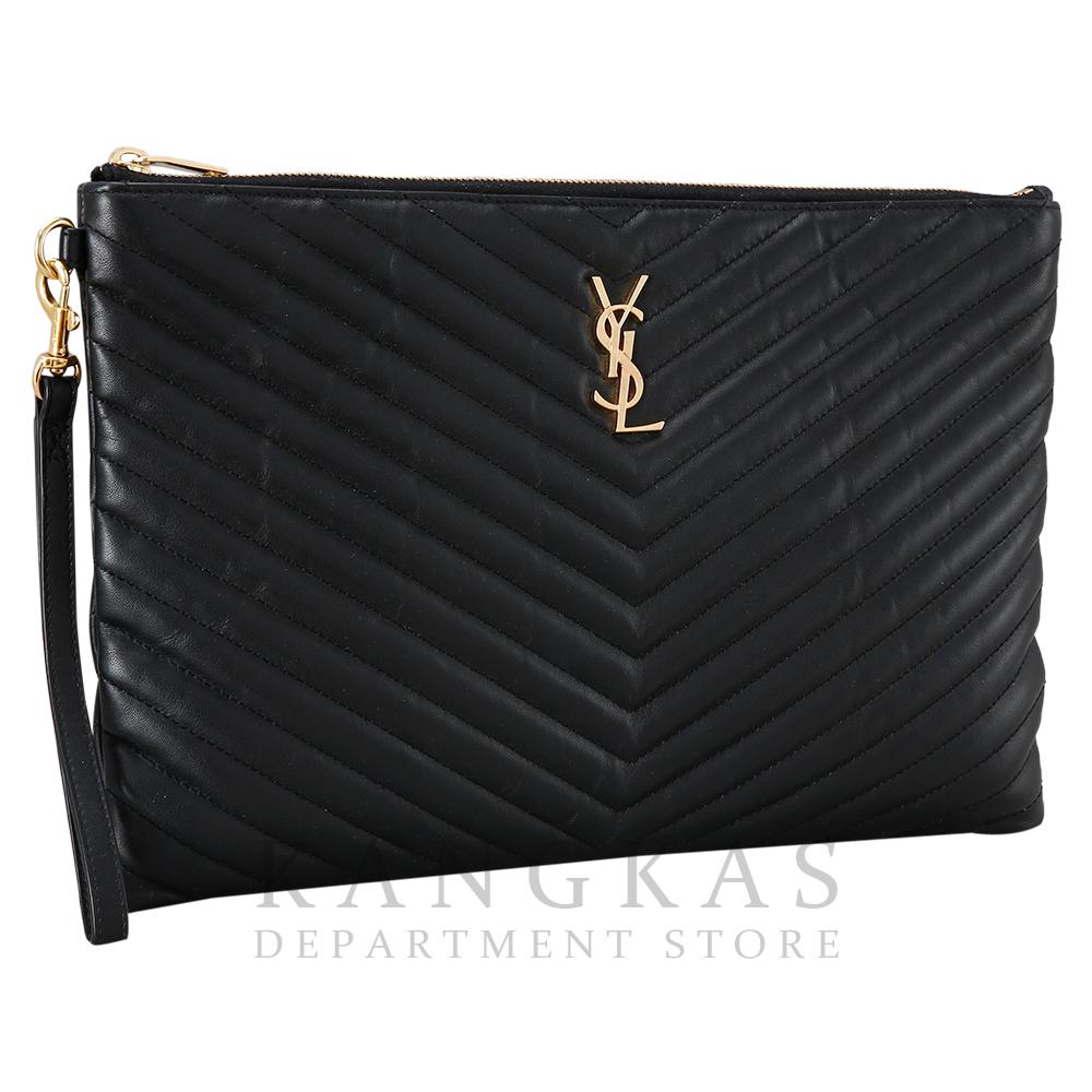 Yves Saint Laurent(USED)생로랑 모노그램 쉐브론 클러치