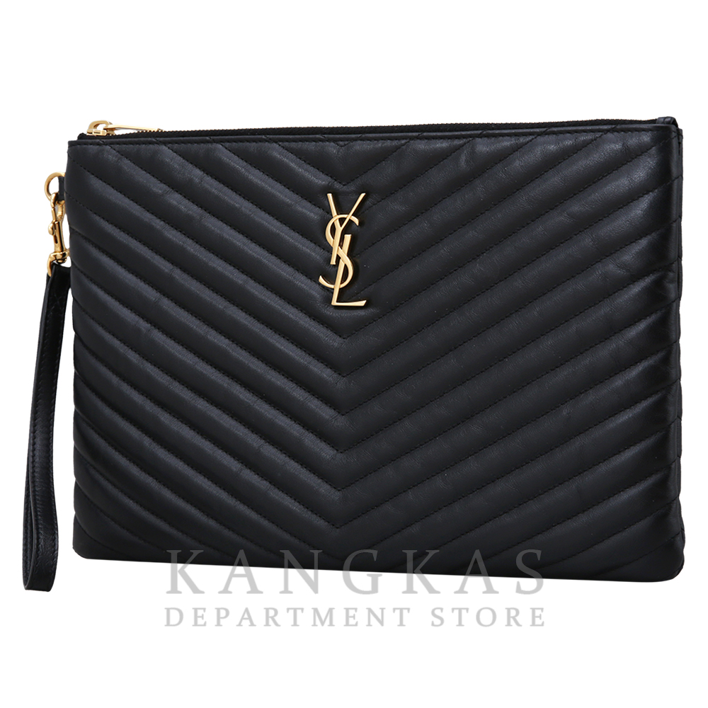 Yves Saint Laurent(USED)생로랑 모노그램 쉐브론 클러치