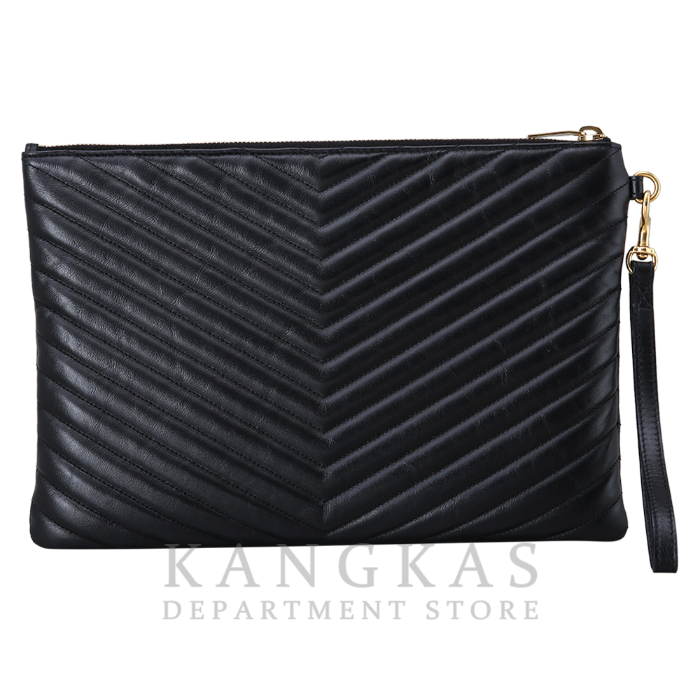 Yves Saint Laurent(USED)생로랑 모노그램 쉐브론 클러치
