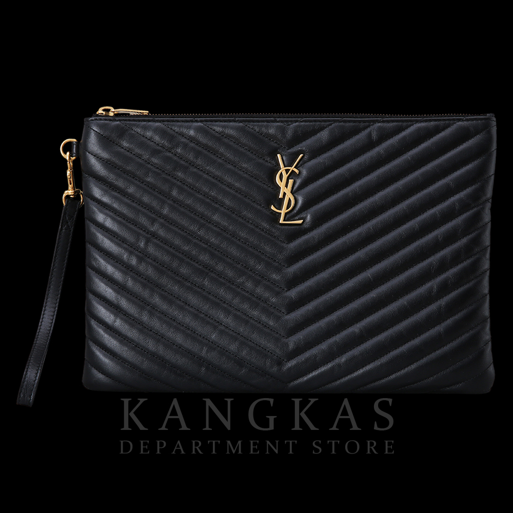 Yves Saint Laurent(USED)생로랑 모노그램 쉐브론 클러치