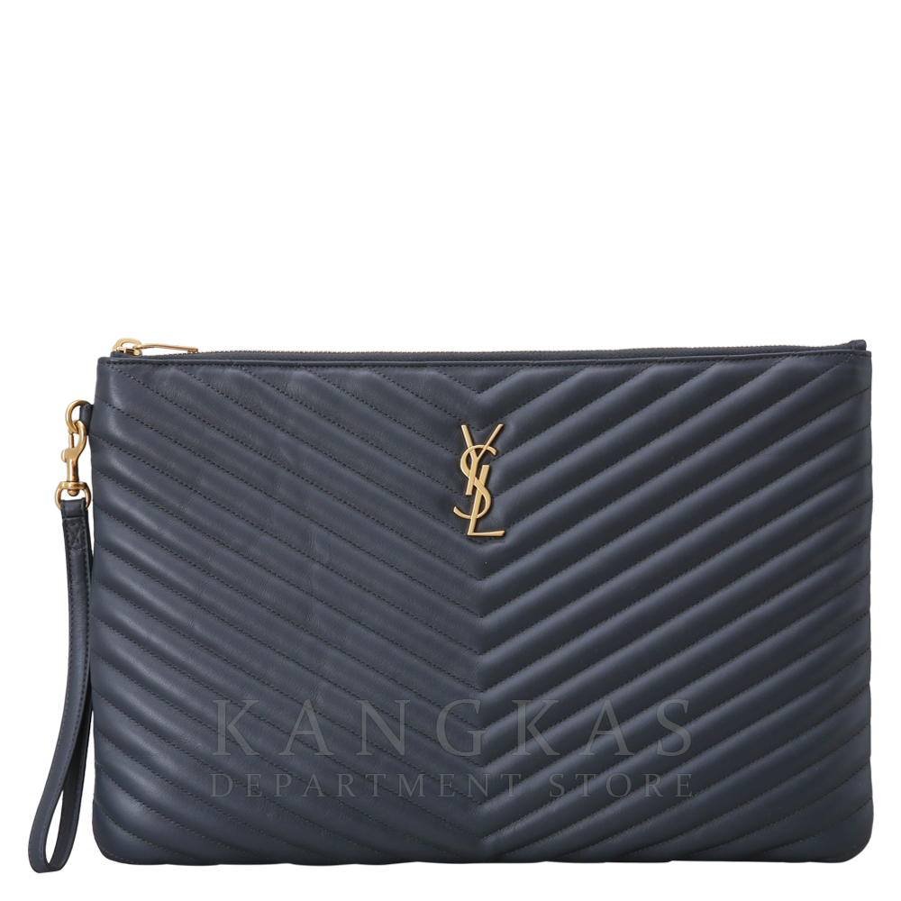 Yves Saint Laurent(USED)생로랑 모노그램 쉐브론 클러치