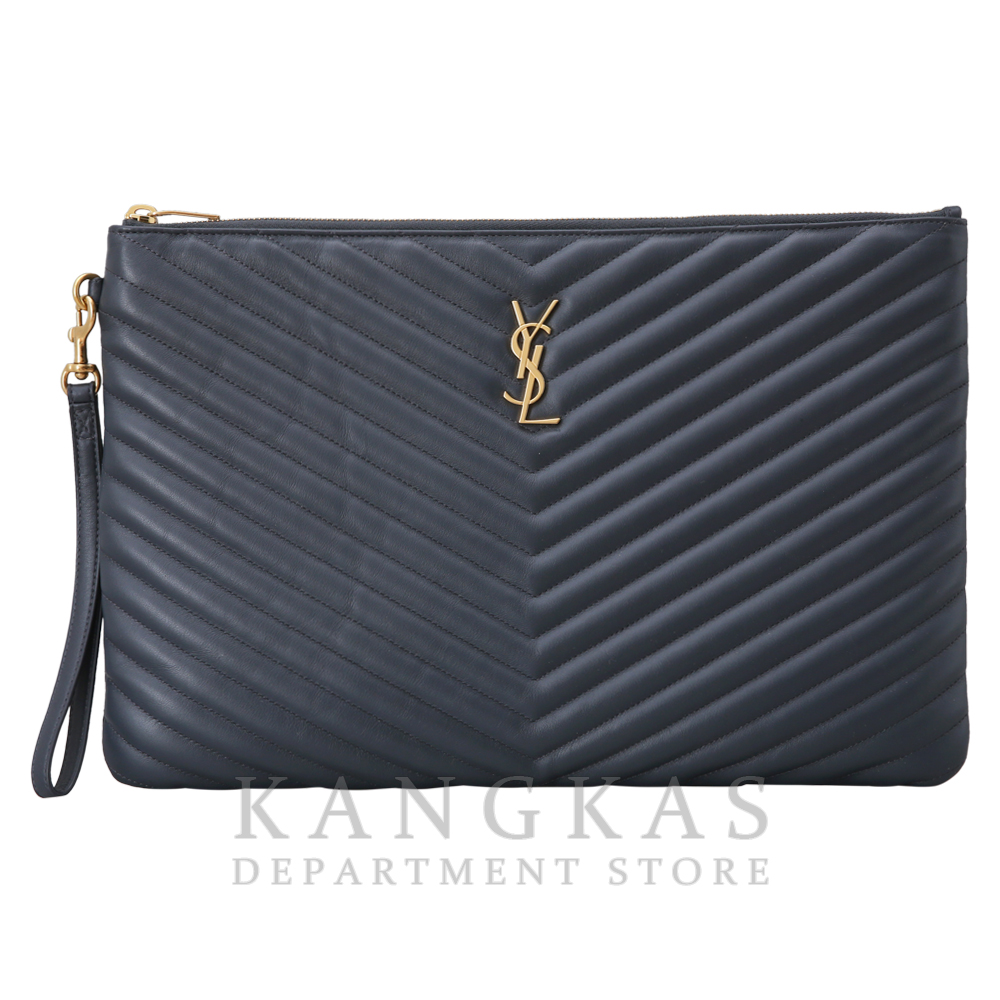 Yves Saint Laurent(USED)생로랑 모노그램 쉐브론 클러치