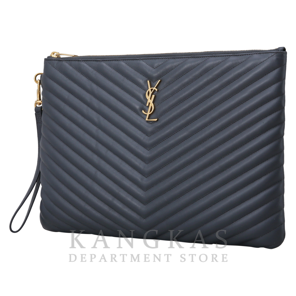 Yves Saint Laurent(USED)생로랑 모노그램 쉐브론 클러치