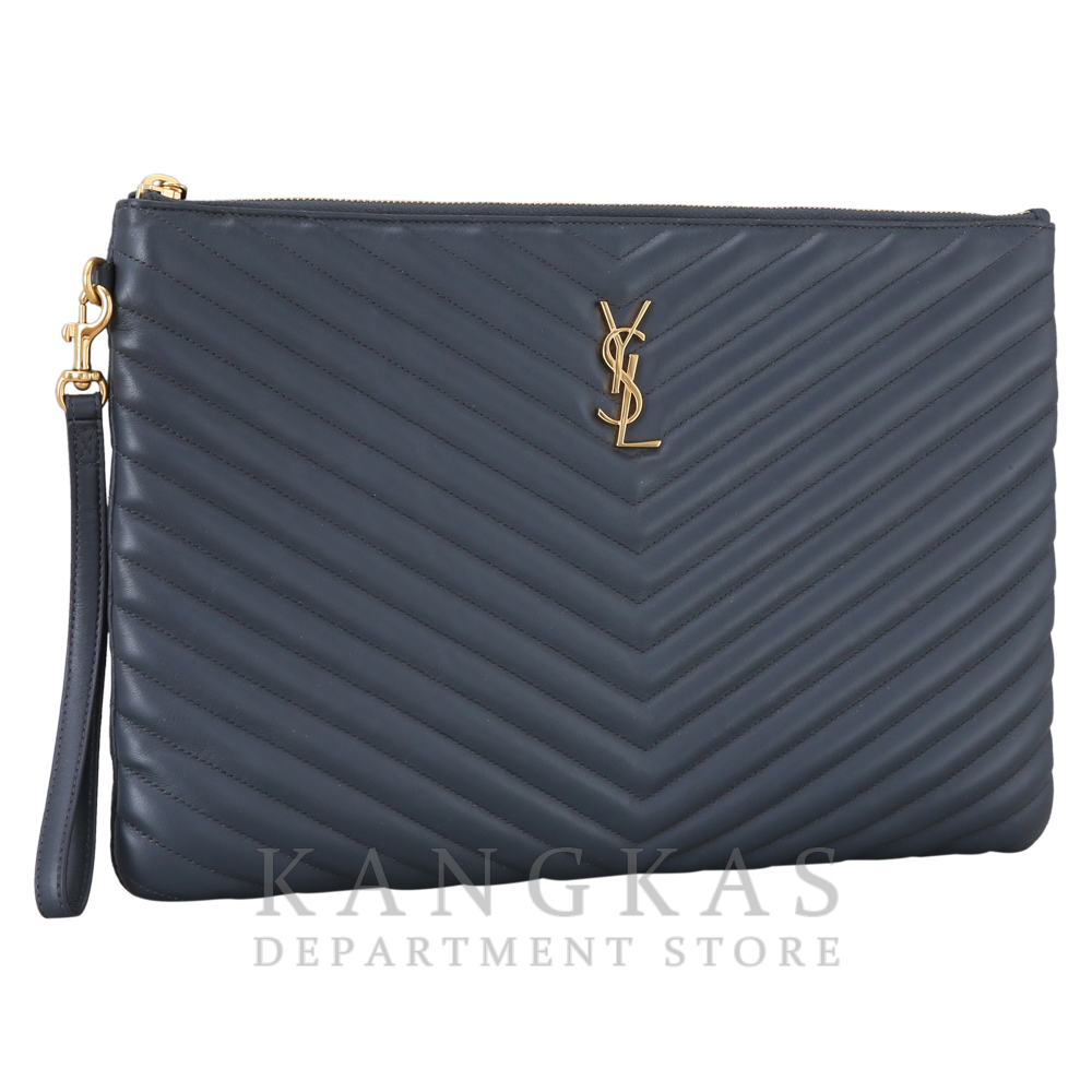 Yves Saint Laurent(USED)생로랑 모노그램 쉐브론 클러치