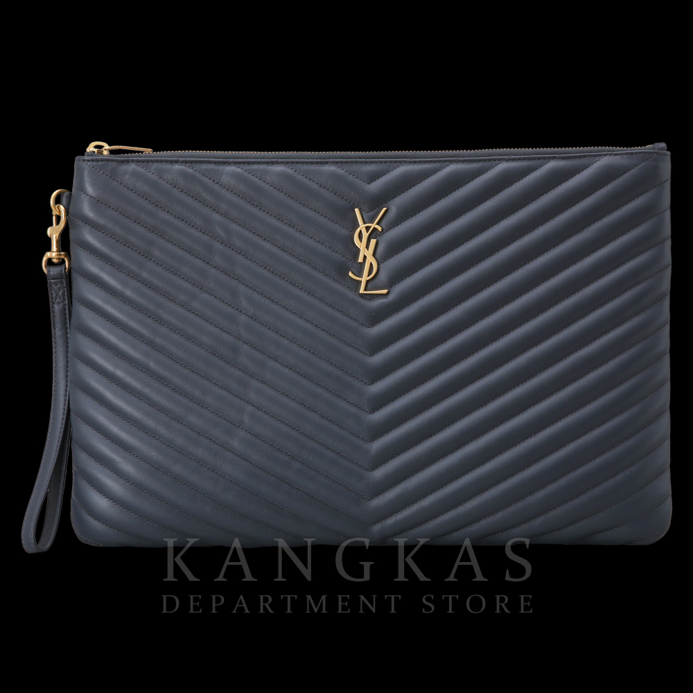 Yves Saint Laurent(USED)생로랑 모노그램 쉐브론 클러치