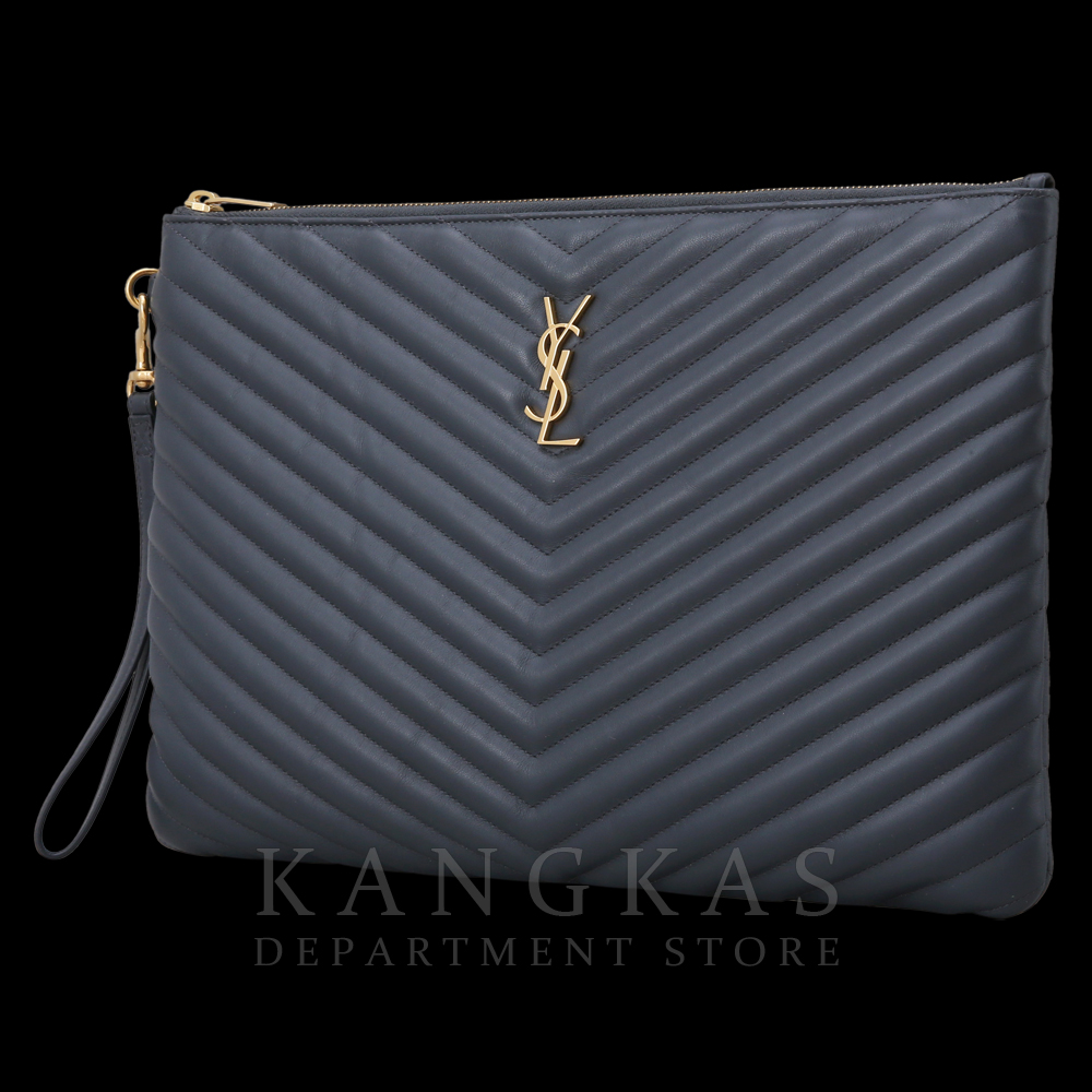 Yves Saint Laurent(USED)생로랑 모노그램 쉐브론 클러치