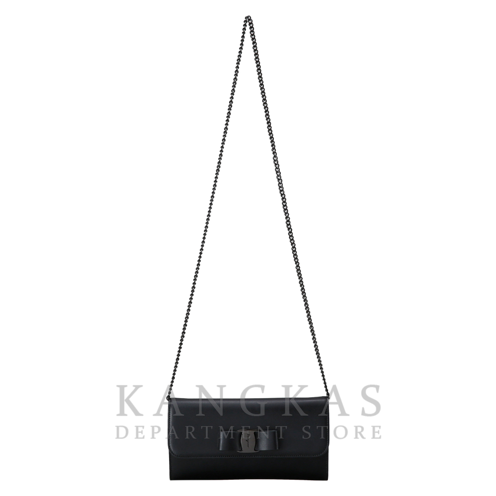 FERRAGAMO(USED)페레가모 바라리본 체인숄더백