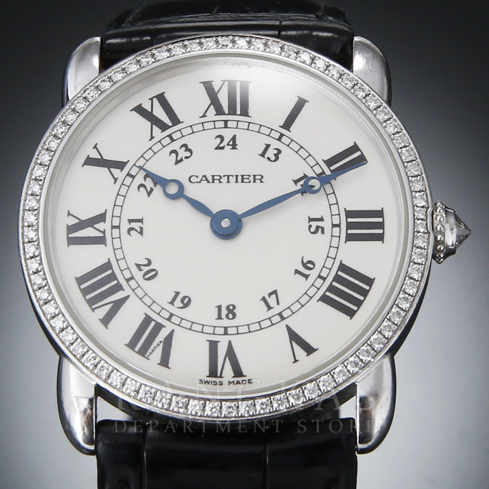 CARTIER(USED)까르띠에 롱드솔로29 다이아 베젤