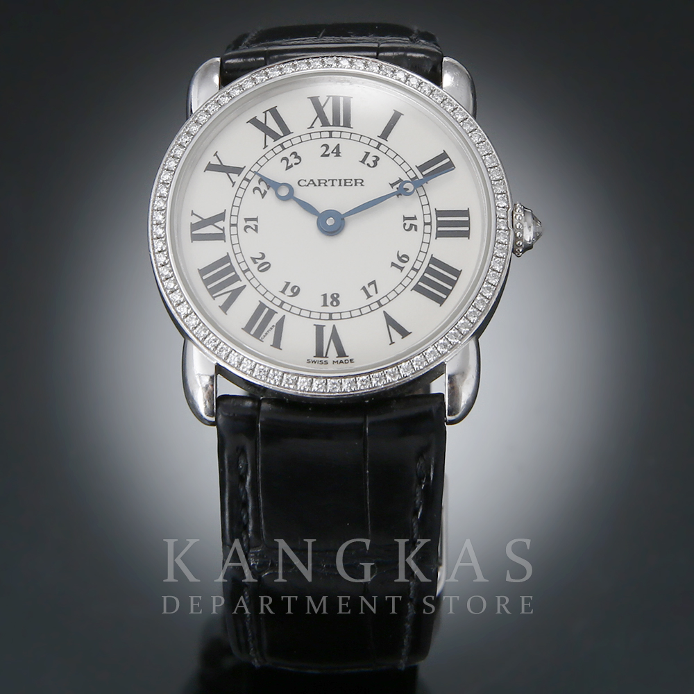 CARTIER(USED)까르띠에 롱드솔로29 다이아 베젤