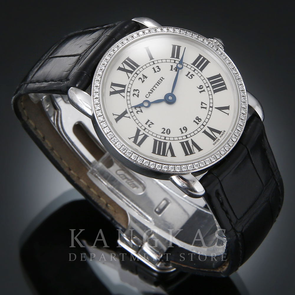 CARTIER(USED)까르띠에 롱드솔로29 다이아 베젤