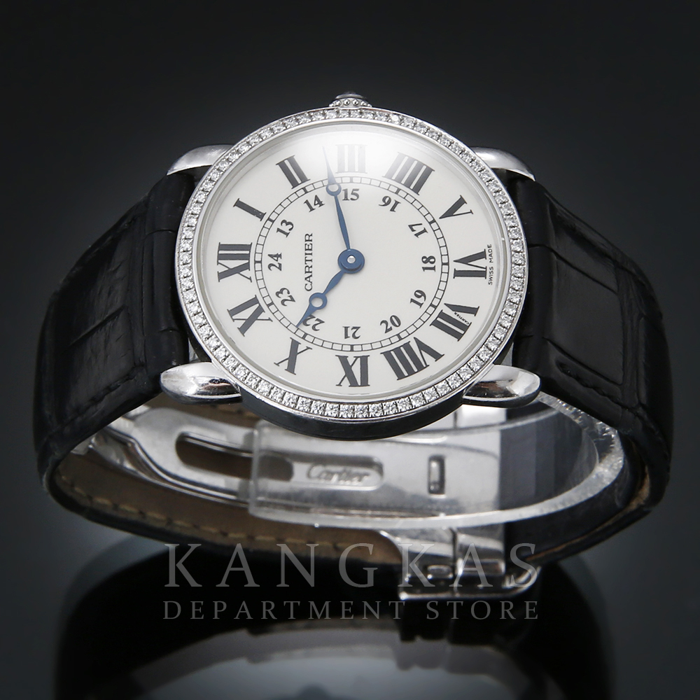 CARTIER(USED)까르띠에 롱드솔로29 다이아 베젤