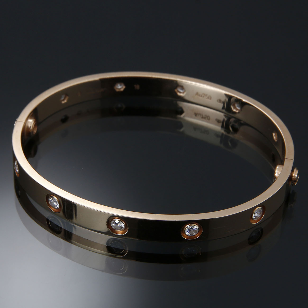 CARTIER(USED)까르띠에 10P 러브 브레이슬릿  #18