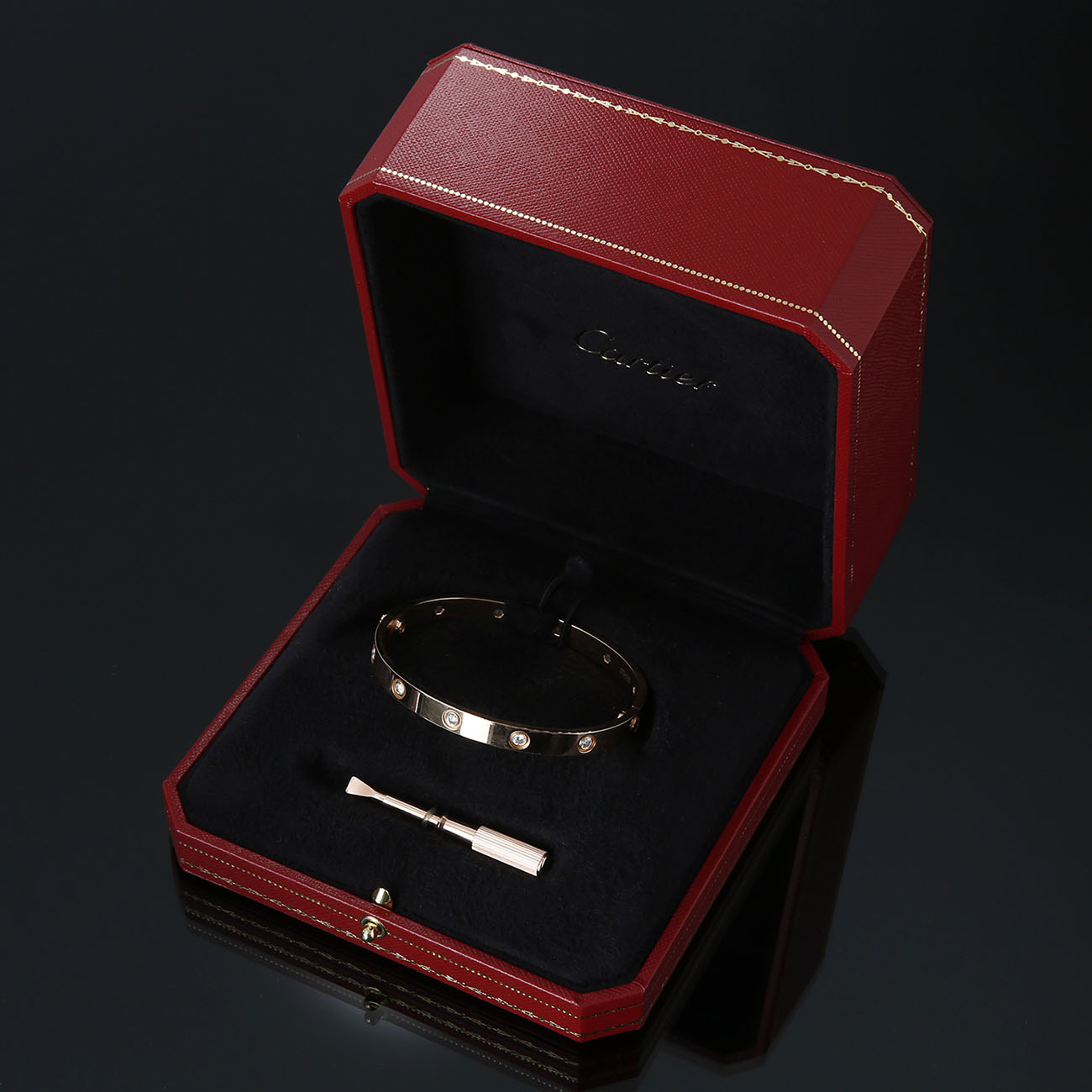 CARTIER(USED)까르띠에 10P 러브 브레이슬릿  #18