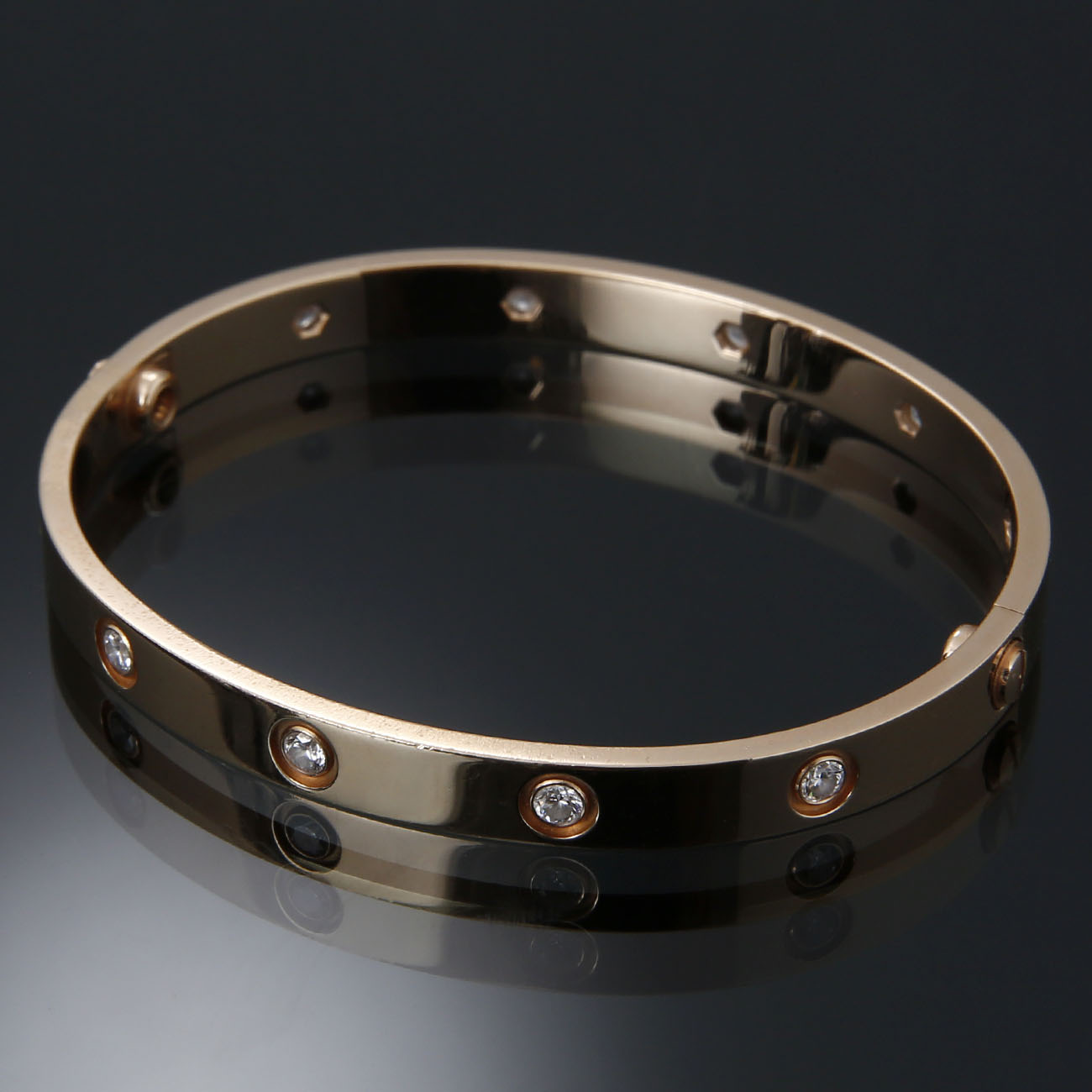 CARTIER(USED)까르띠에 10P 러브 브레이슬릿  #18
