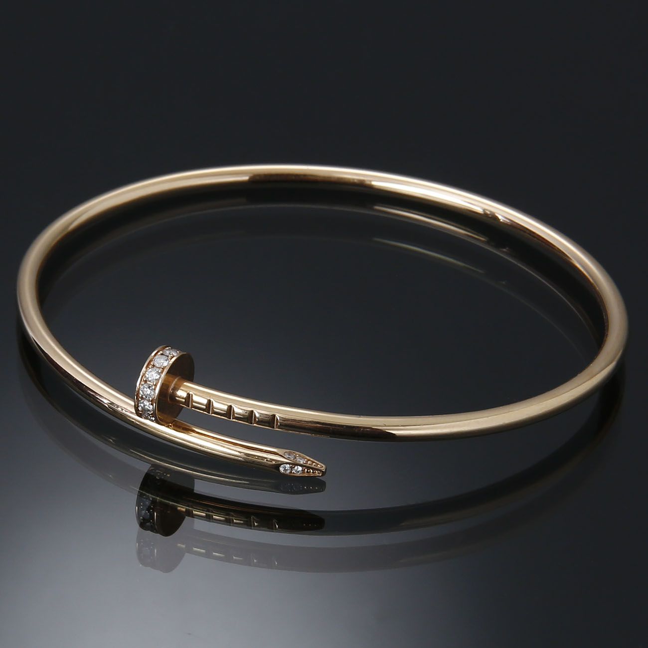 CARTIER(USED)까르띠에 앵 끌루  다이아 브레이슬릿 #17