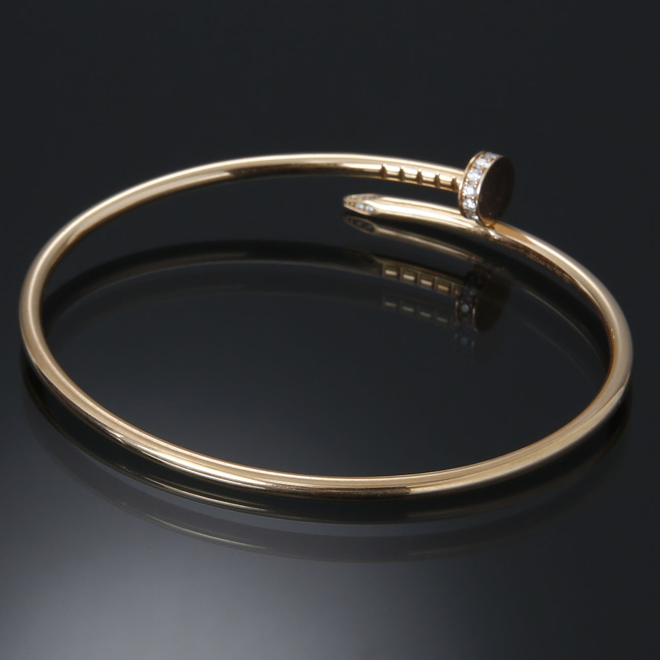 CARTIER(USED)까르띠에 앵 끌루  다이아 브레이슬릿 #17