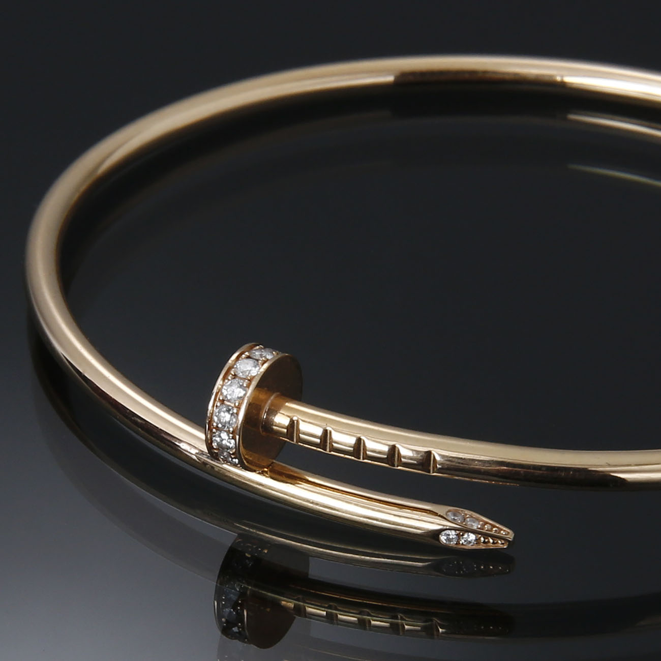 CARTIER(USED)까르띠에 앵 끌루  다이아 브레이슬릿 #17