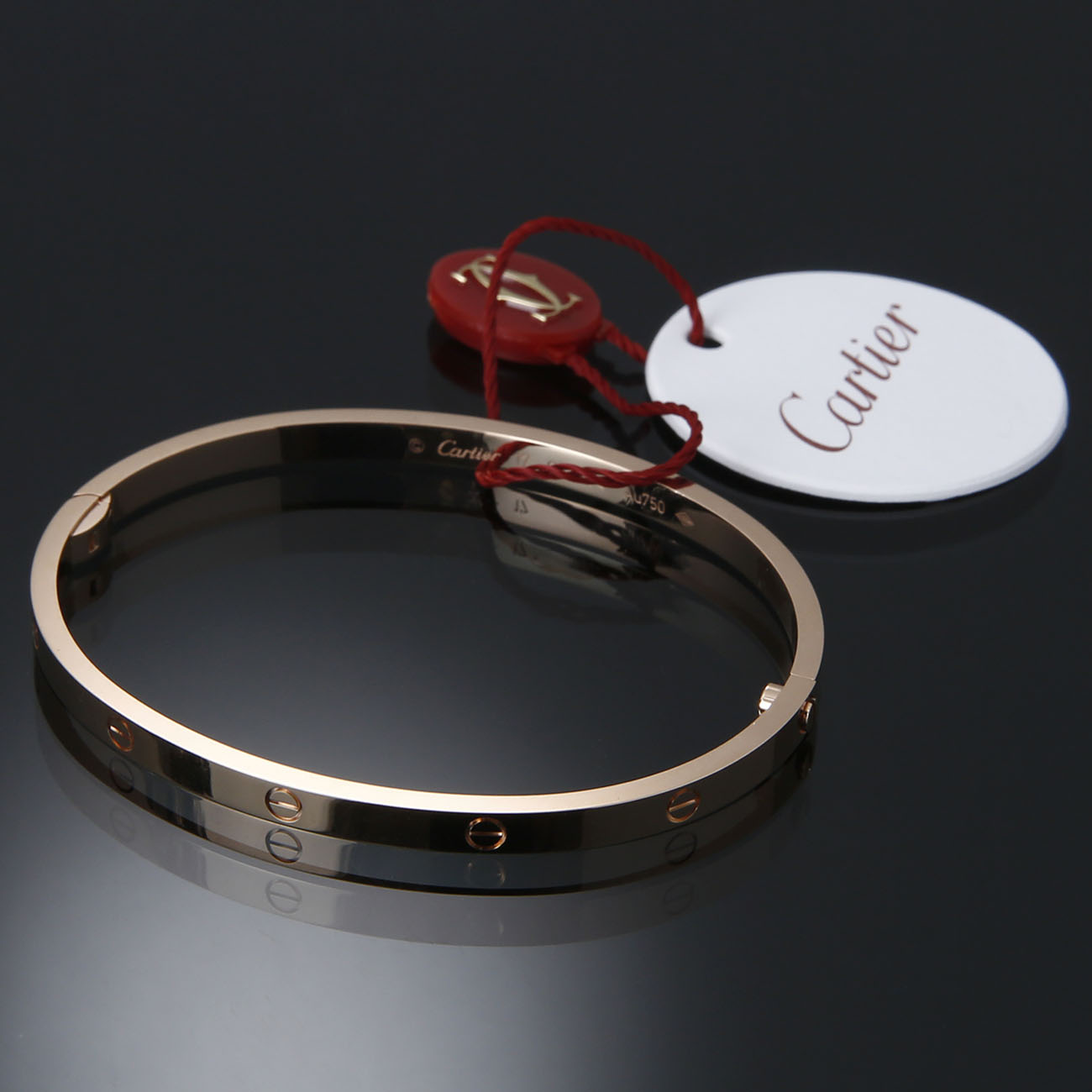 CARTIER(USED)까르띠에 러브 브레이슬릿 SM #17