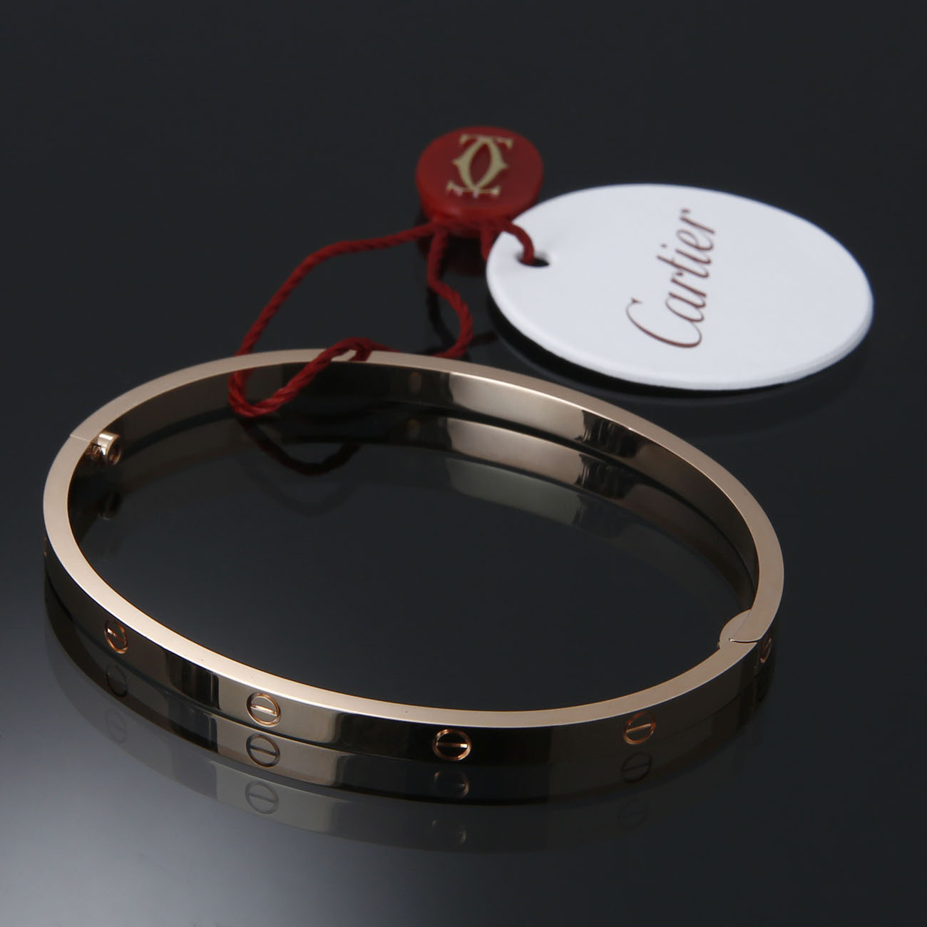 CARTIER(USED)까르띠에 러브 브레이슬릿 SM #17