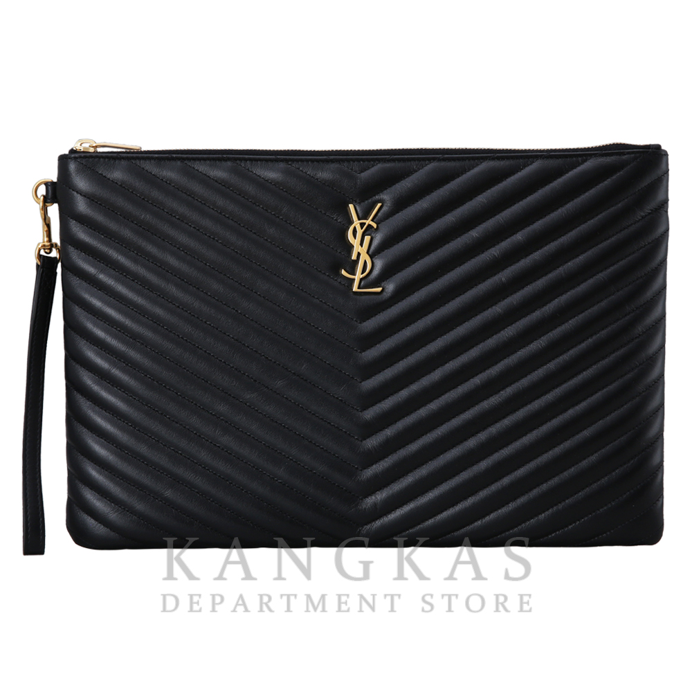 Yves Saint Laurent(USED)생로랑 모노그램 쉐브론 클러치