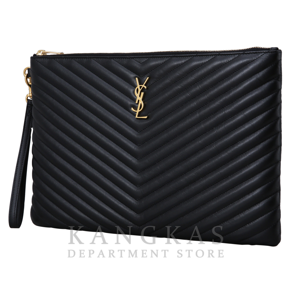 Yves Saint Laurent(USED)생로랑 모노그램 쉐브론 클러치