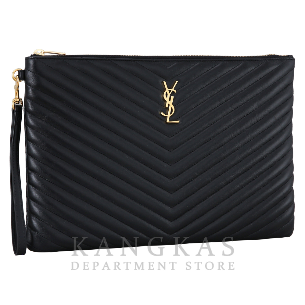 Yves Saint Laurent(USED)생로랑 모노그램 쉐브론 클러치