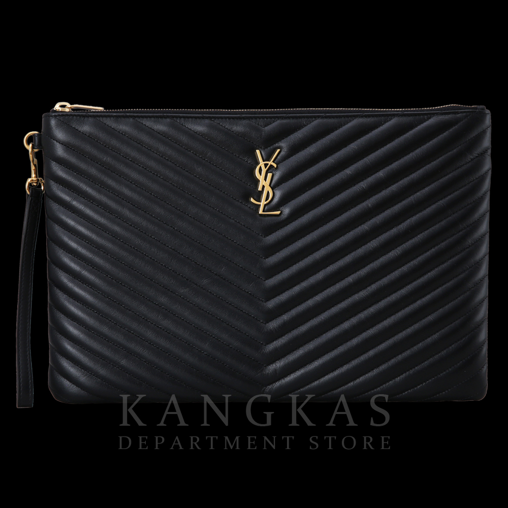 Yves Saint Laurent(USED)생로랑 모노그램 쉐브론 클러치