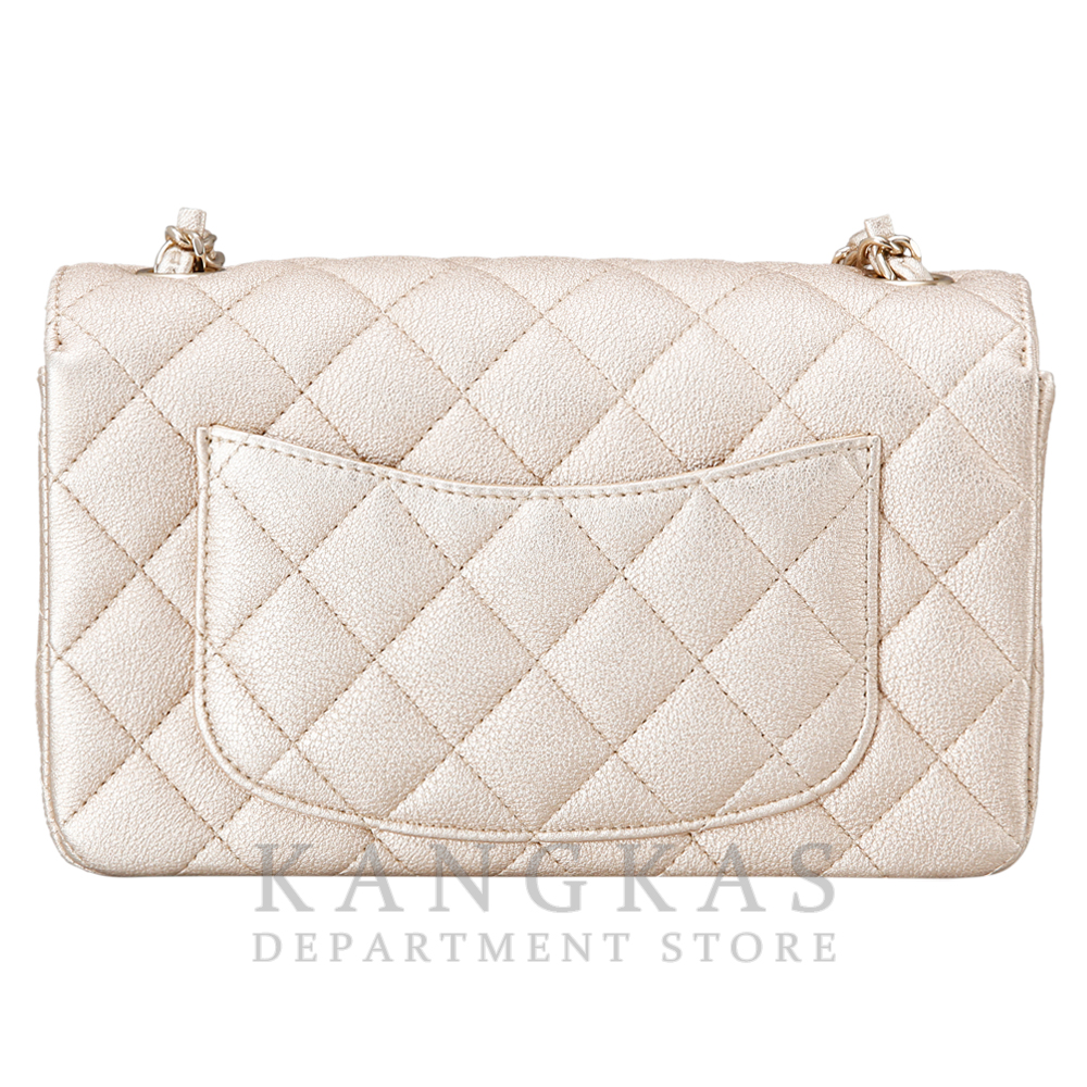 CHANEL(USED)샤넬 클래식 캐비어 뉴미니 골드